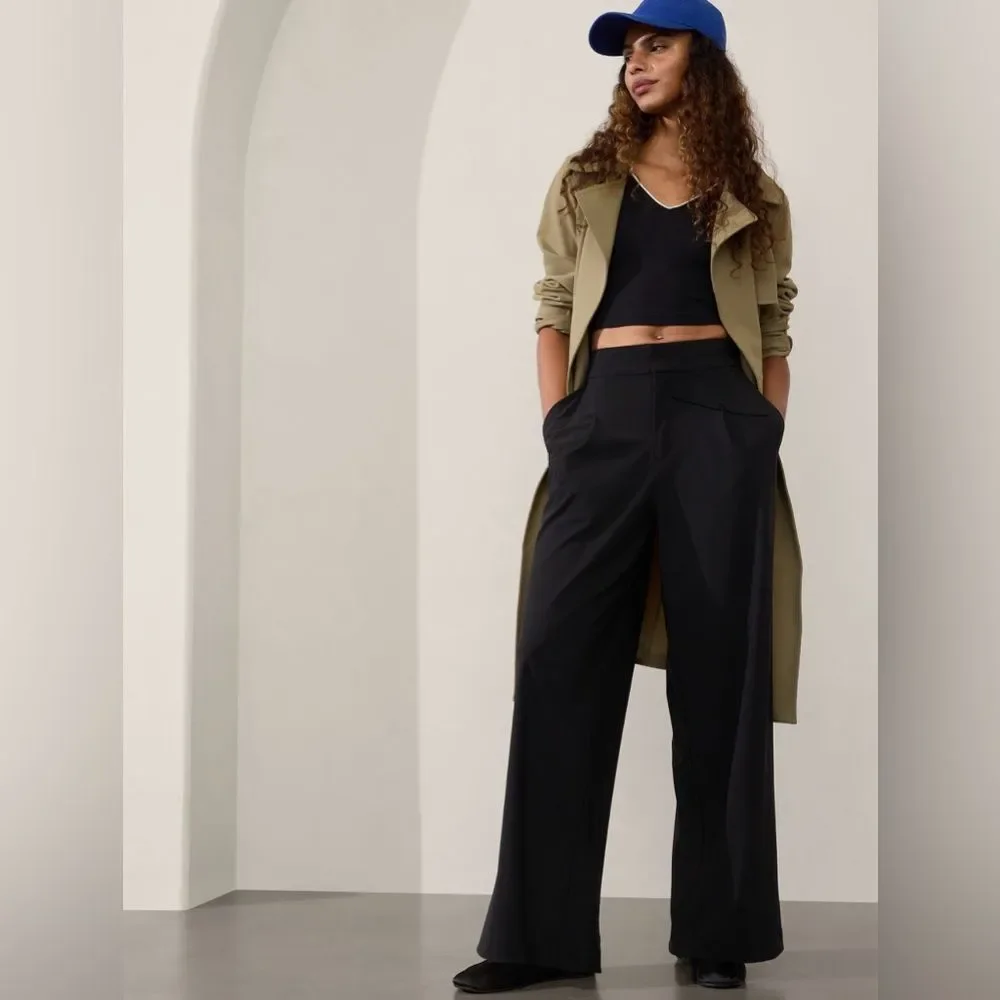 Athleta Pinnacle High Rise Trouser // Black - Picture 10 of 15